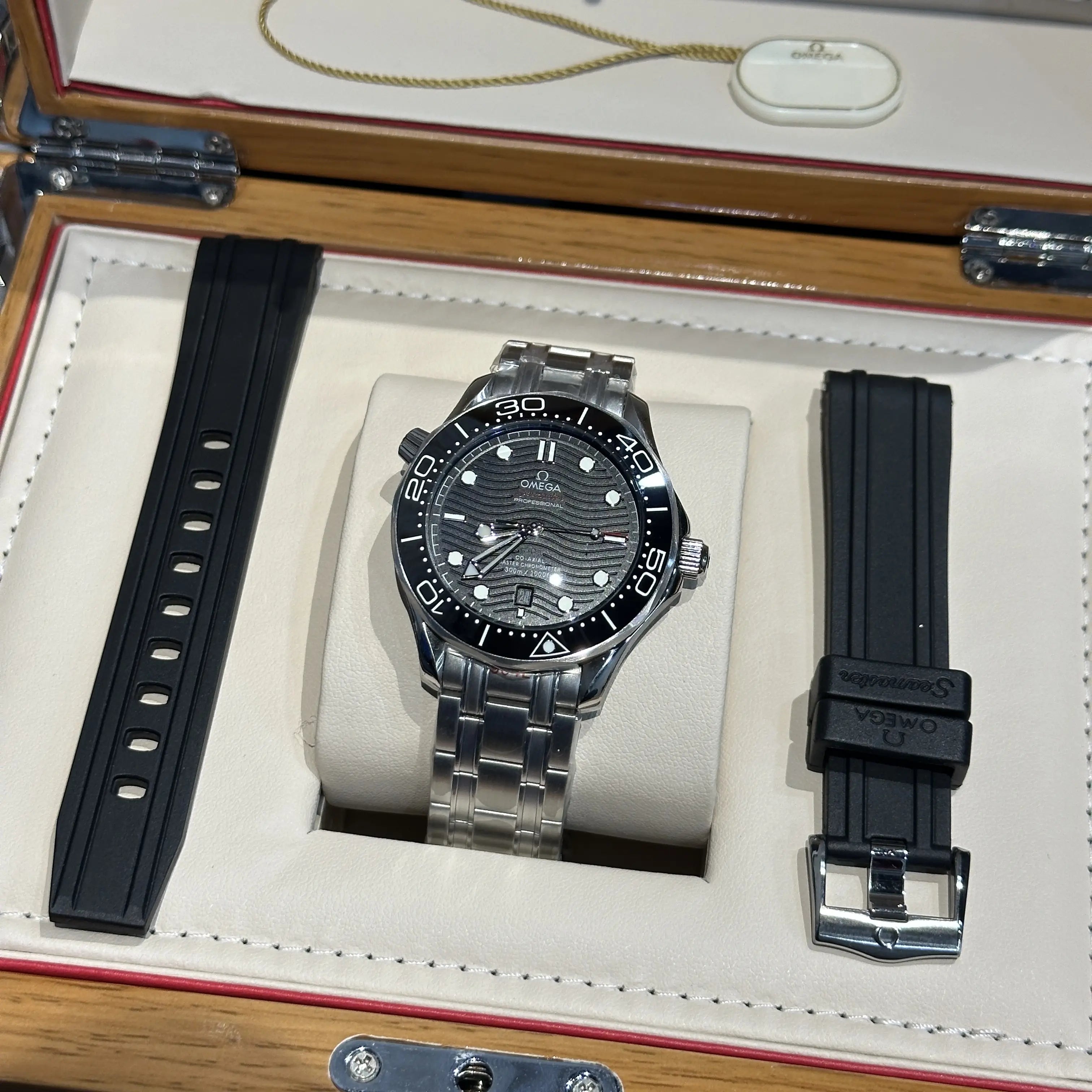 Omega Seamaster With Extra Strap