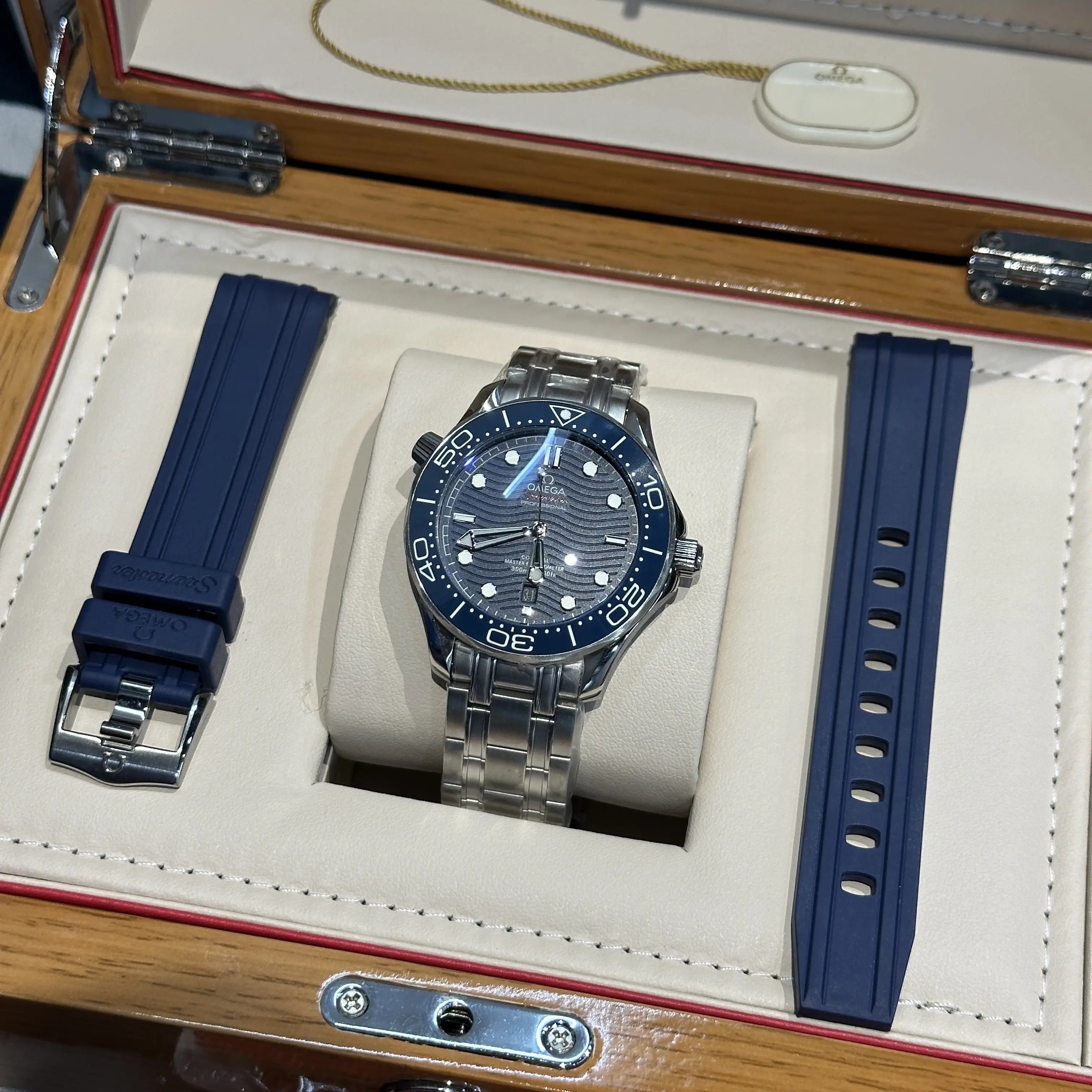 Omega Seamaster With Extra Strap