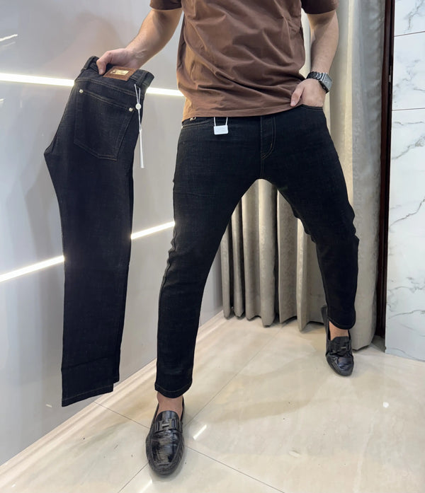 Balmai n Paris Carbon Black Imported Hyperfle_X Denim