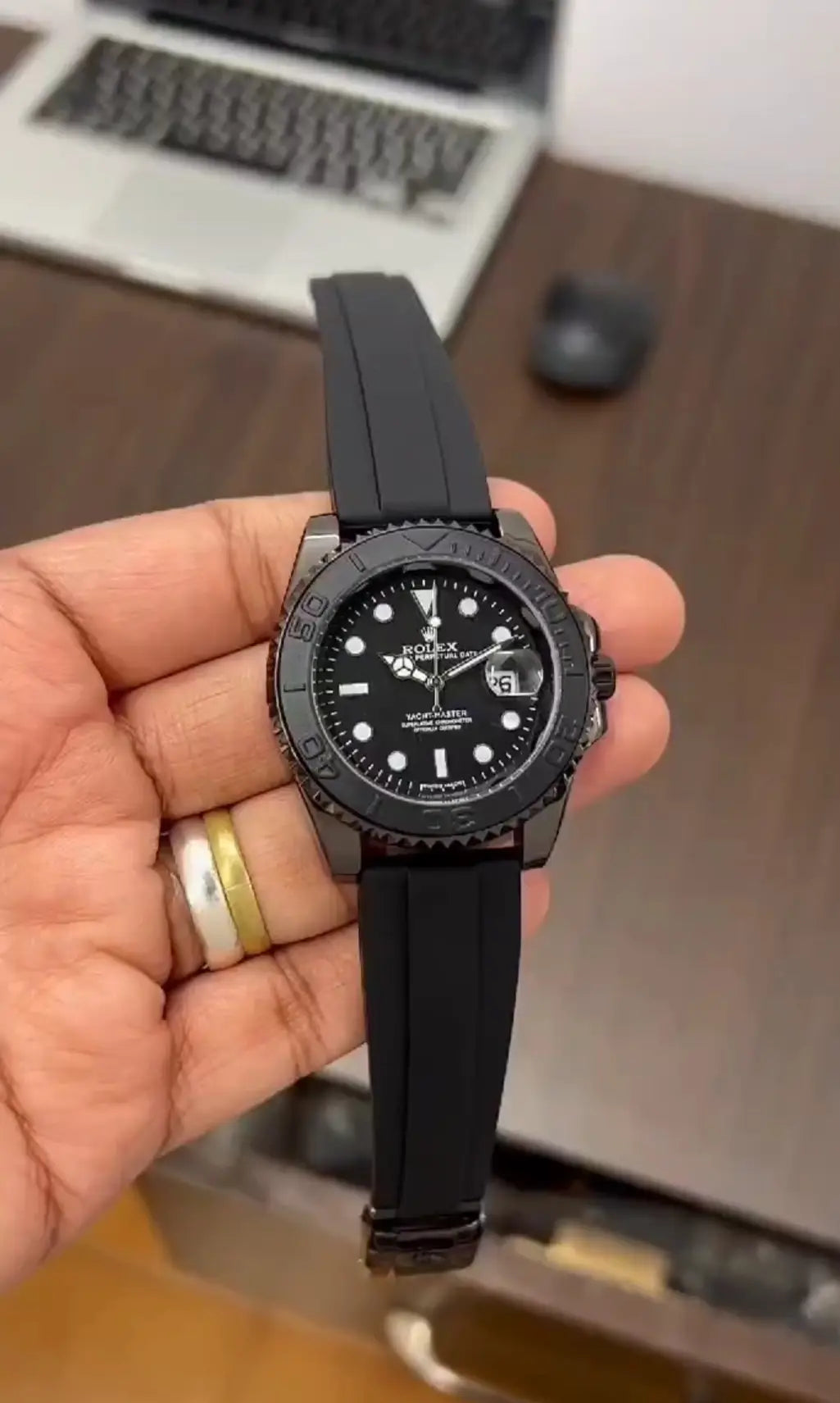 Rolex Yatch Master Black Secondary image
