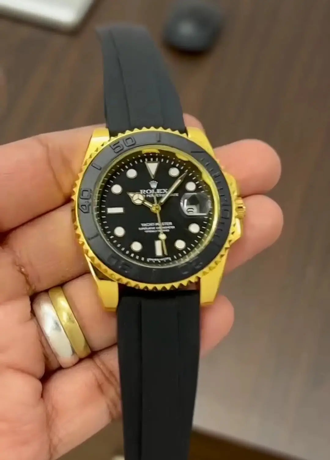 RolEx Yatch Master Gold