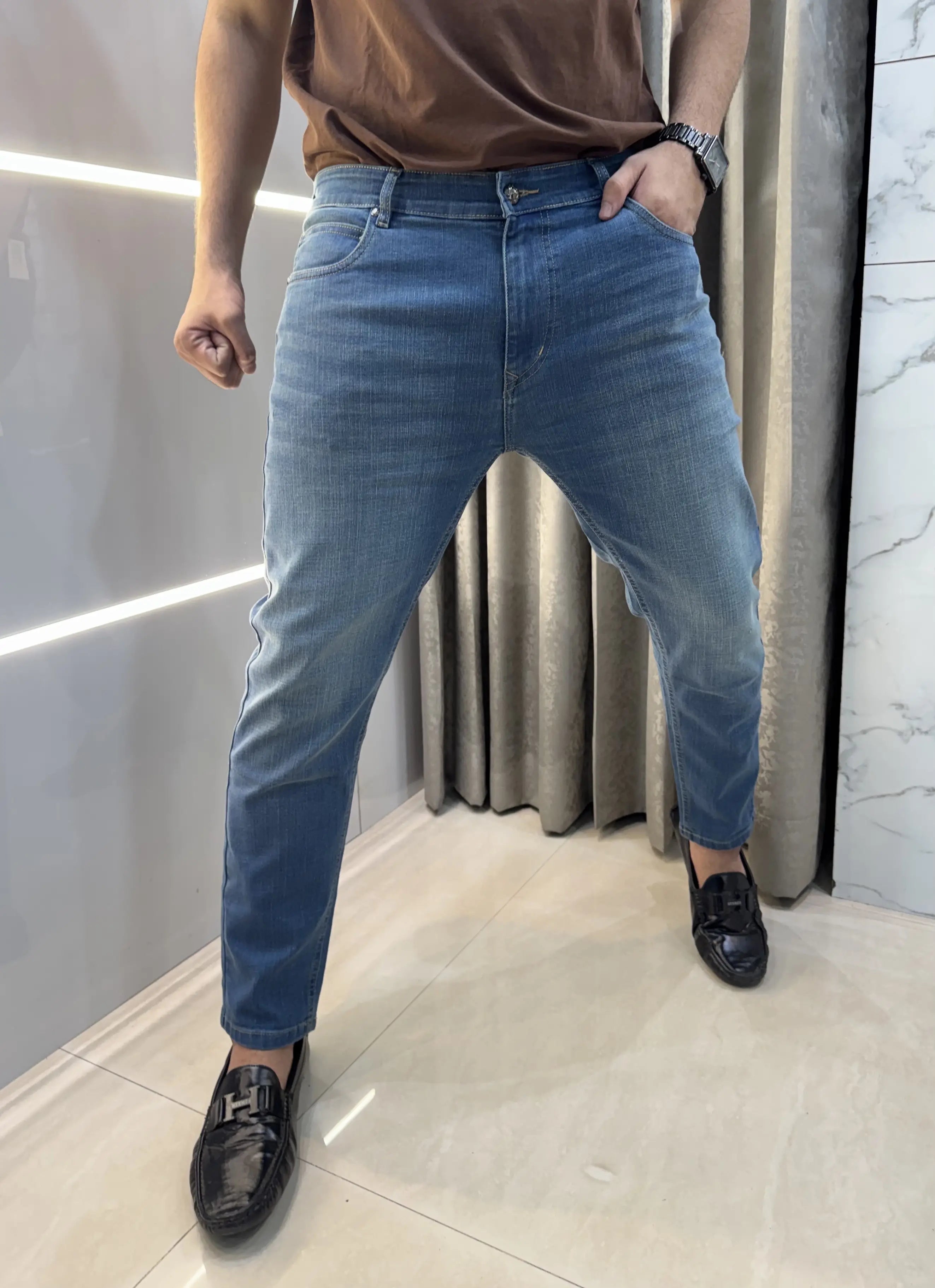 Loew e Greenish Limited Edtion Imported Denim Secondary image
