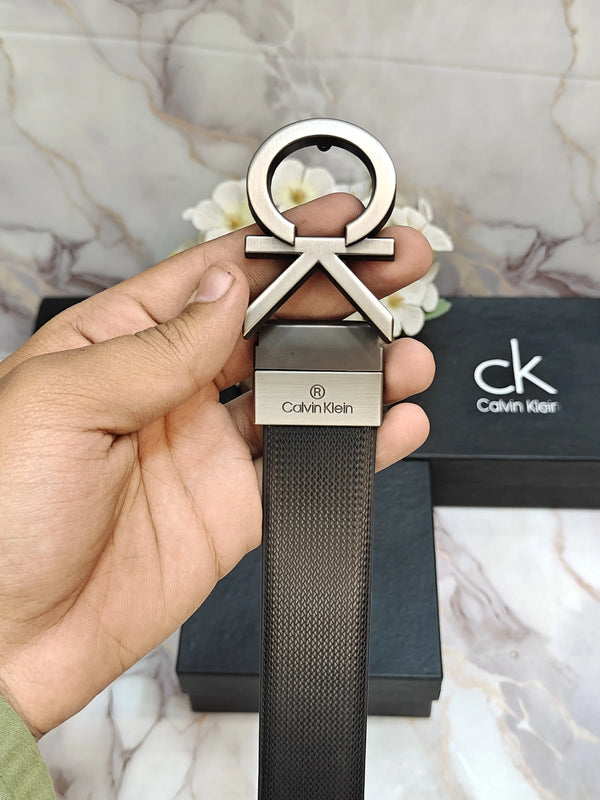 CK CALVIN KL-EIN PREMIUM QUALITY REVERSEABLE BELT WITH OG BOX CK-512