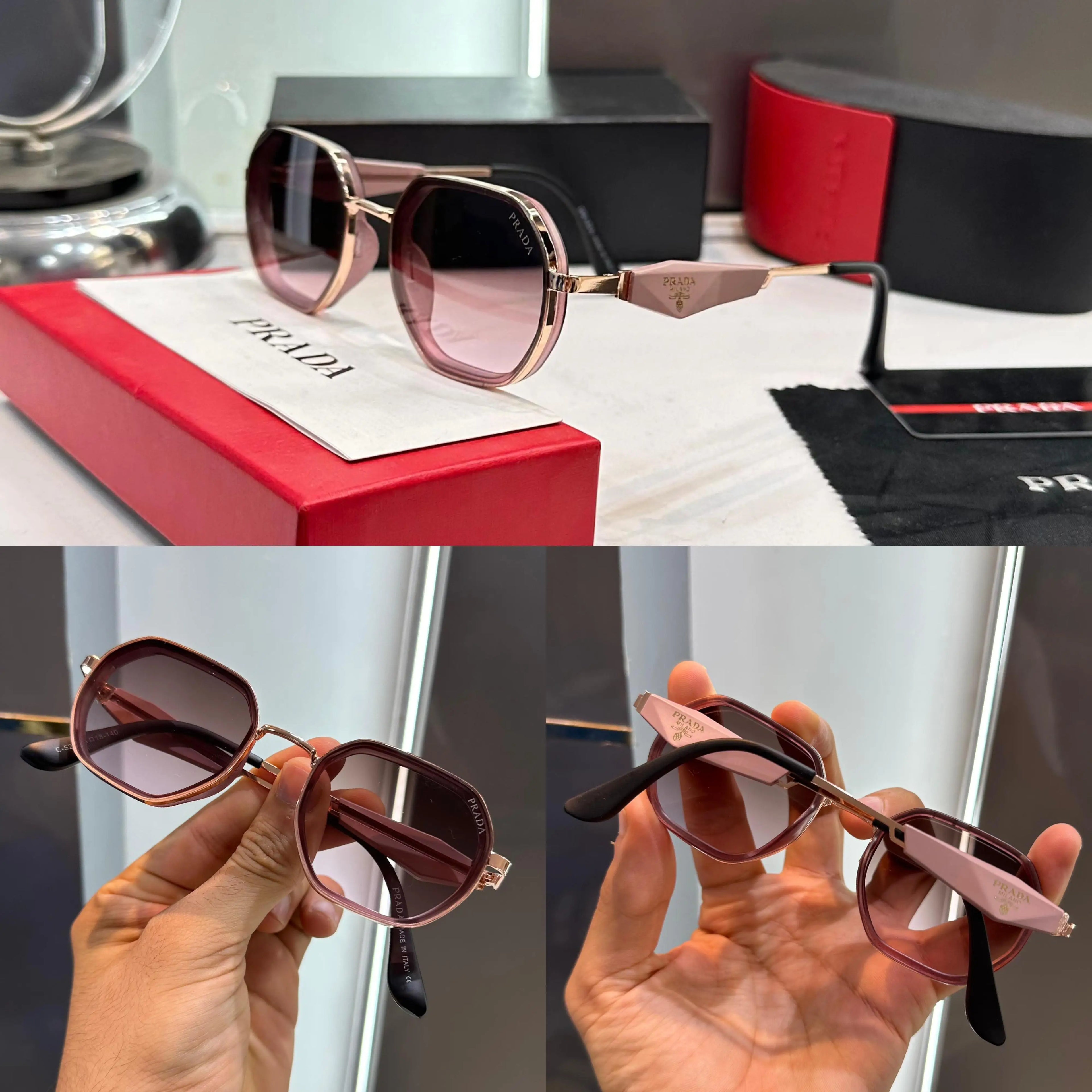 Prad a Gold Pink Premium Shades 527