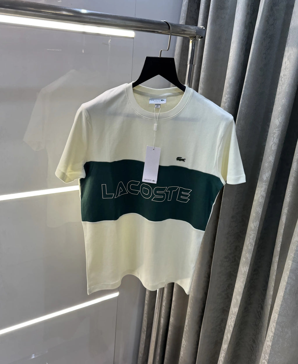 Lacost e Cream Logo Work Premium Classic T-Shirt