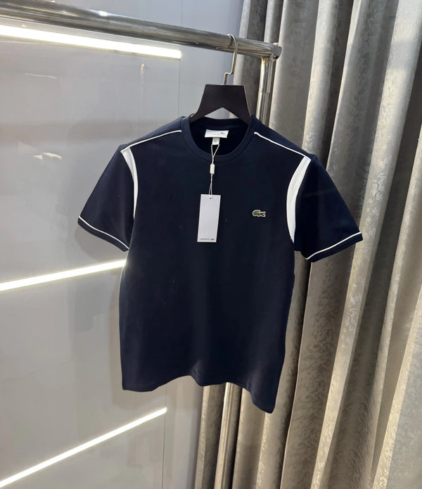 Lacost e Navy Blue Logo Work Premium Classic T-Shirt