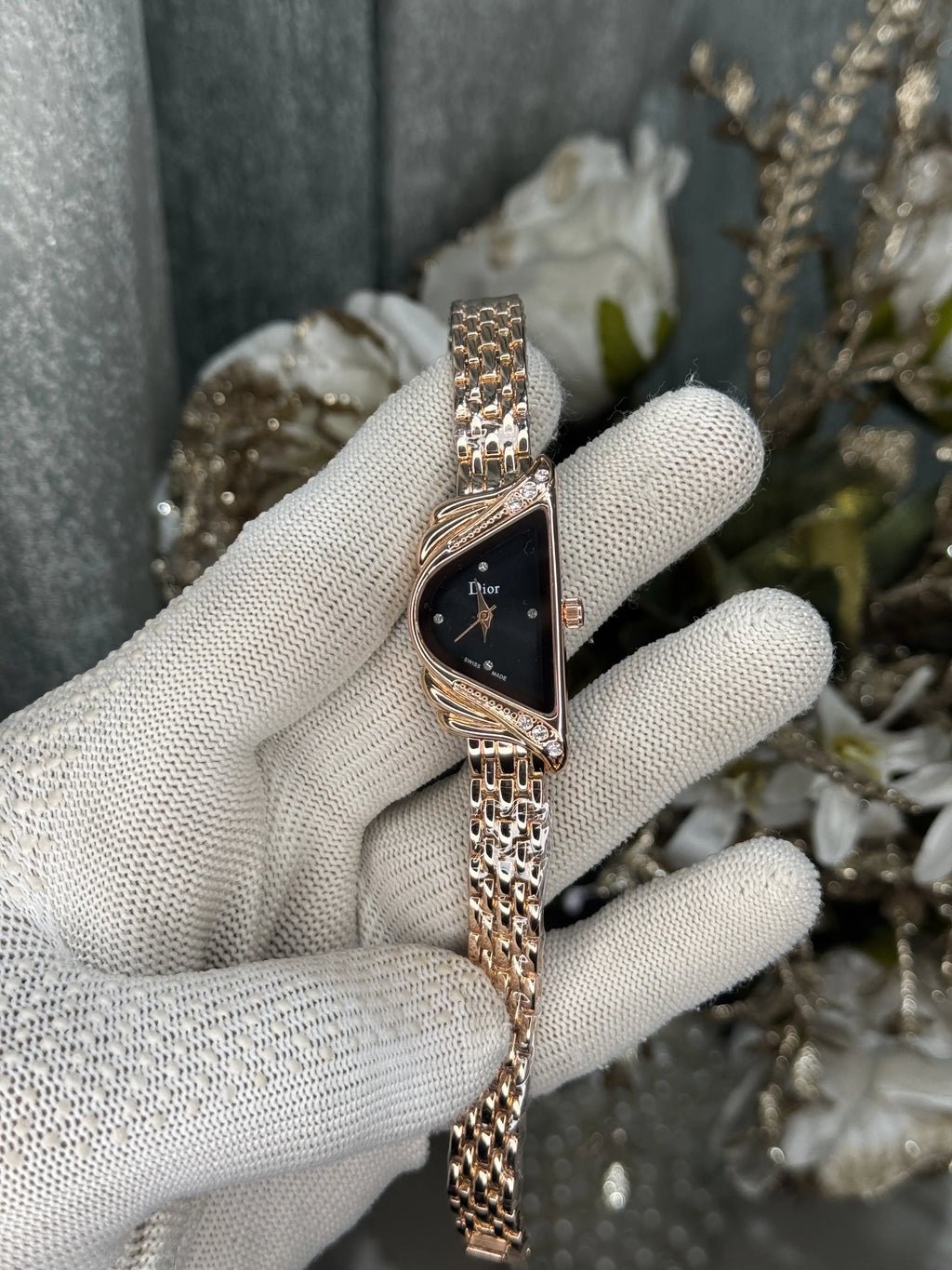 Dio r Copper Black Diamond Premium Watch
