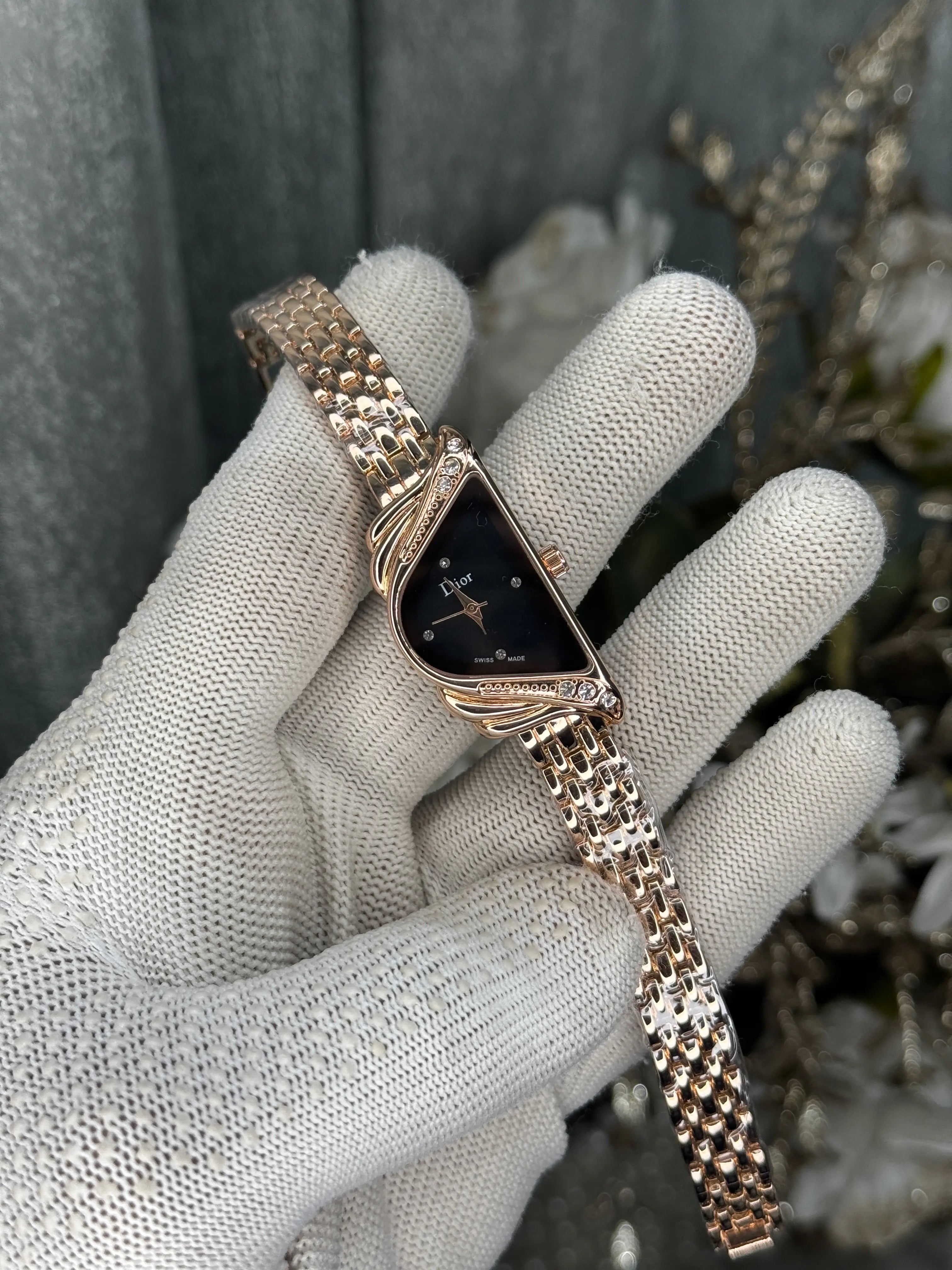 Dio r Copper Black Diamond Premium Watch