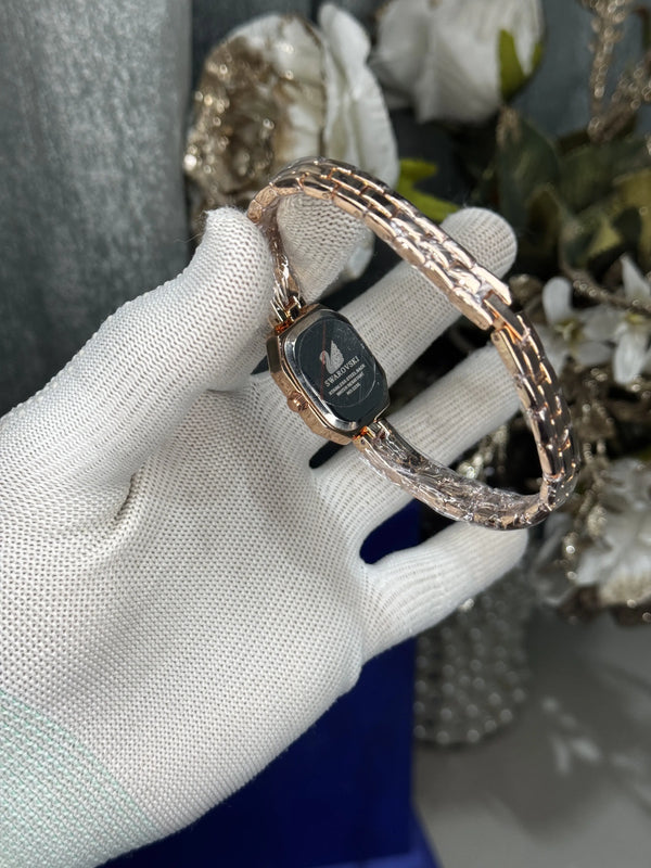 Swarovsk i Copper White Diamond Premium Watch