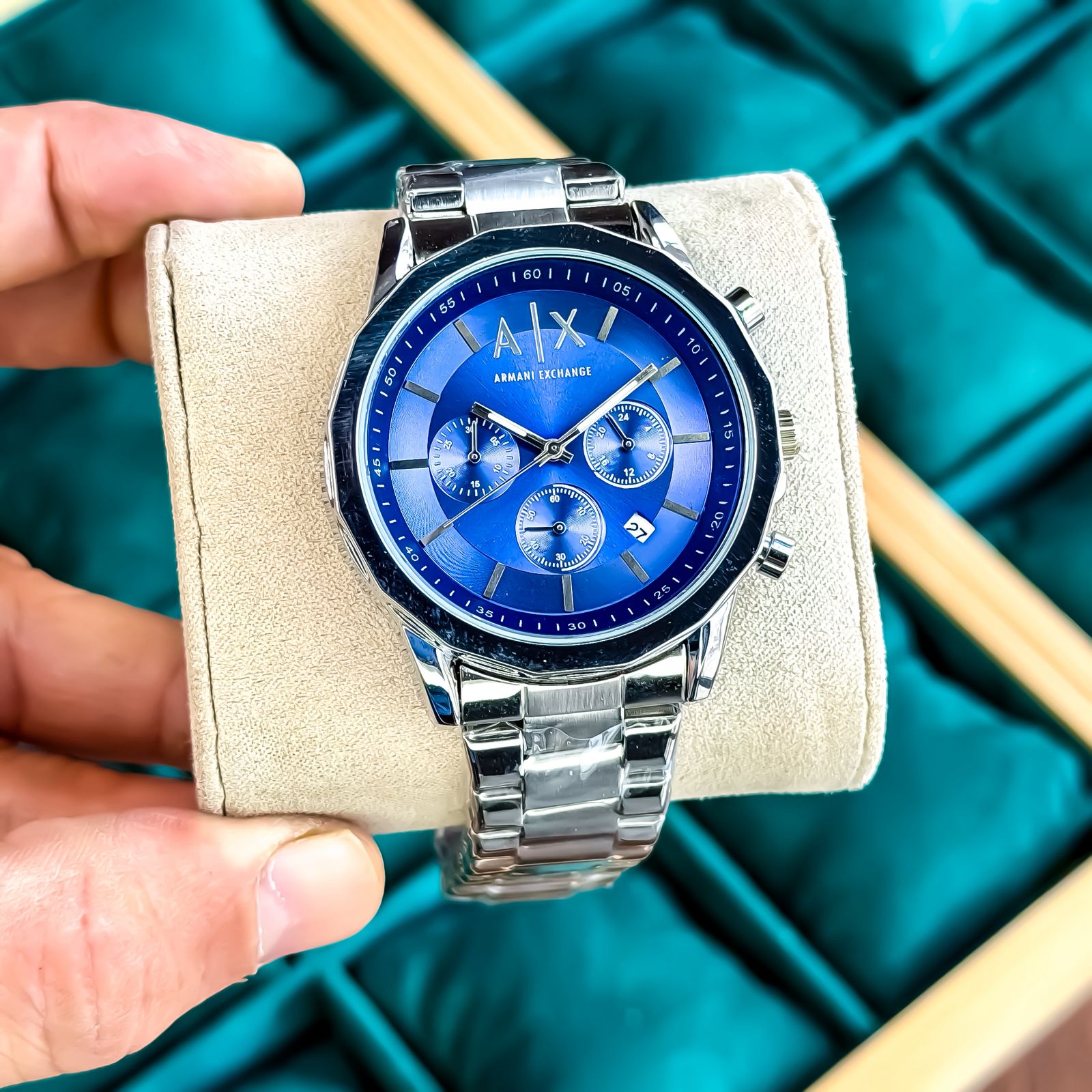 ARMANI_SILVER-BLUE Secondary image