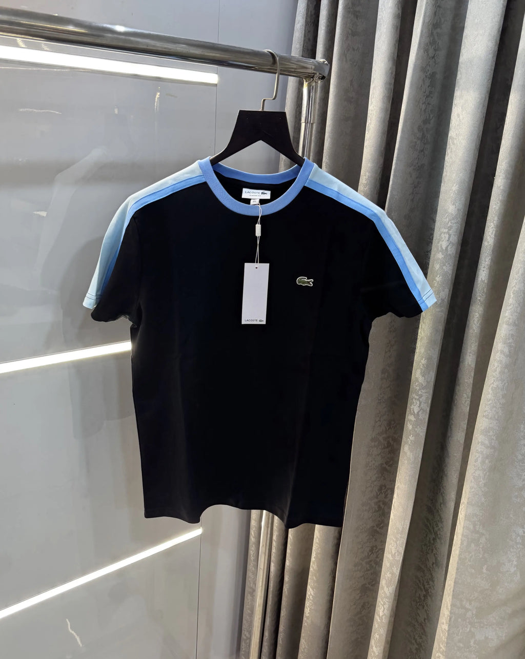 Lacost e Black Logo Work Premium Classic T-Shirt