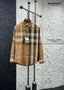 Burberr y 3 Beige Checks Premium Shirt With Original Bo_X Packing