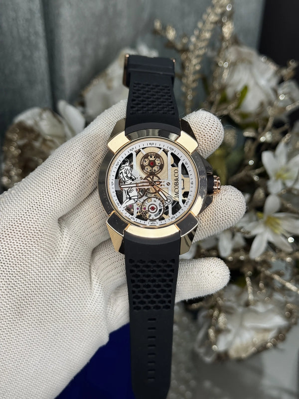 Jacob&Co. Cr7 Copper White Dial Premium Watch