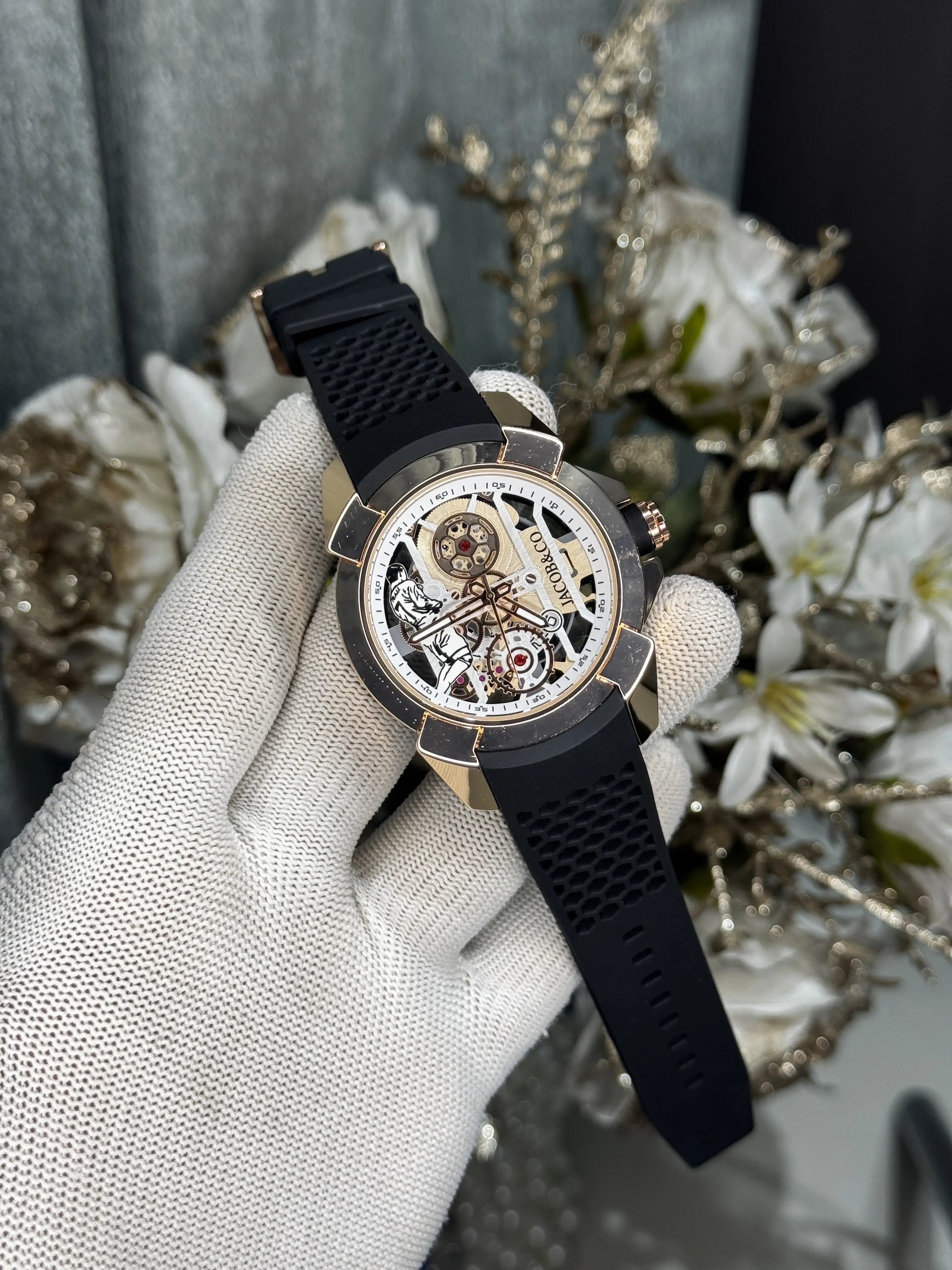 Jacob&Co. Cr7 Copper White Dial Premium Watch