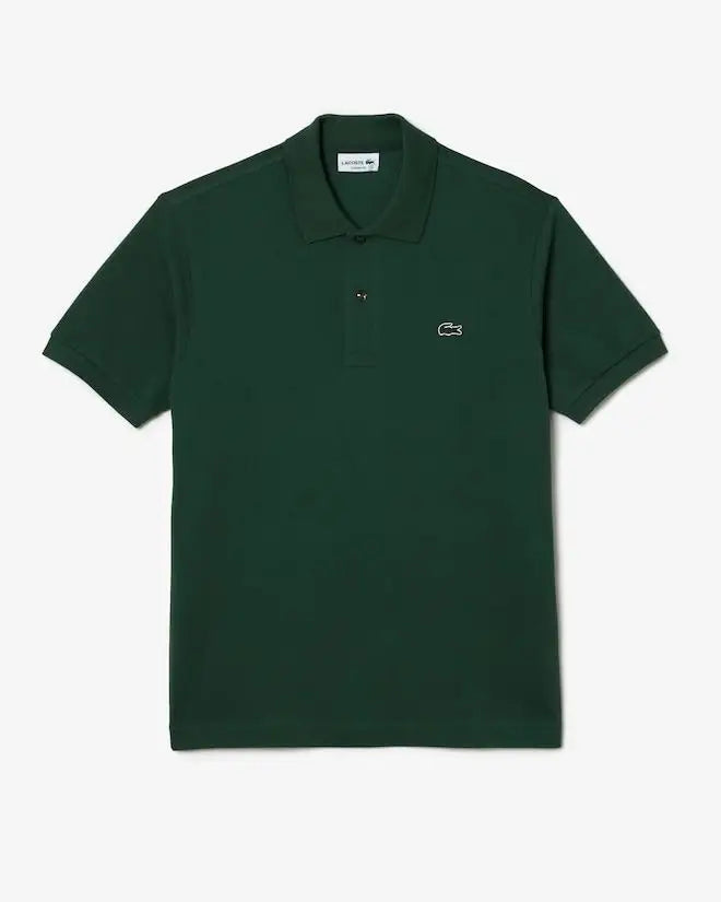 Lacost e Green Embroidery Logo Premium Polo T-Shirt