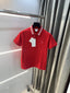 Calvin  Klein Red Embroidery Logo Premium Polo T-Shirt