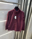 Ralph  Lauren Wine Embroidry Logo Premium Shirt