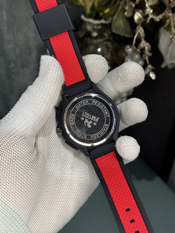 Ferrar i Race Day Red Sport Chronograph Watch