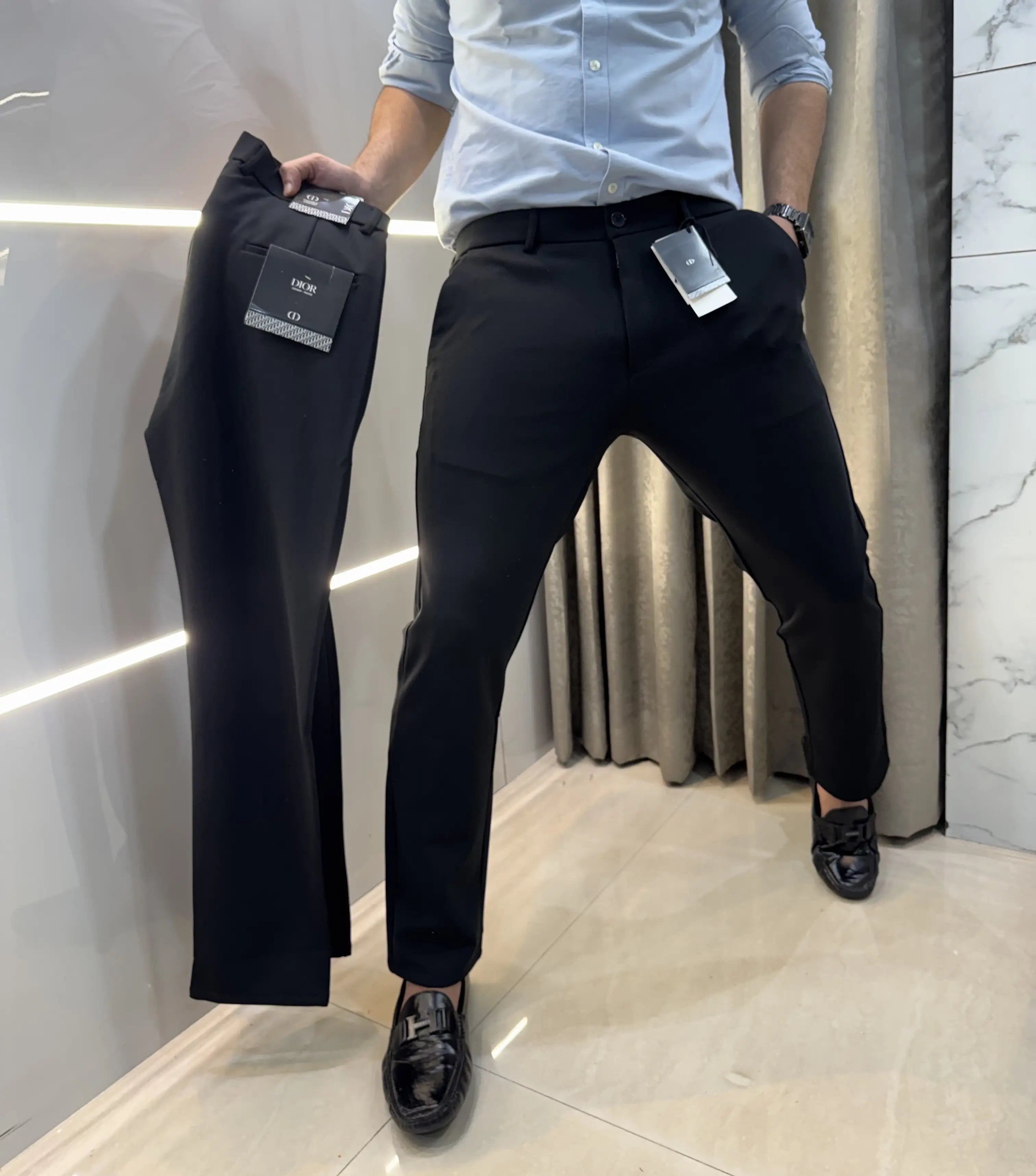 Christian Dio r Black Premium imported trouser
