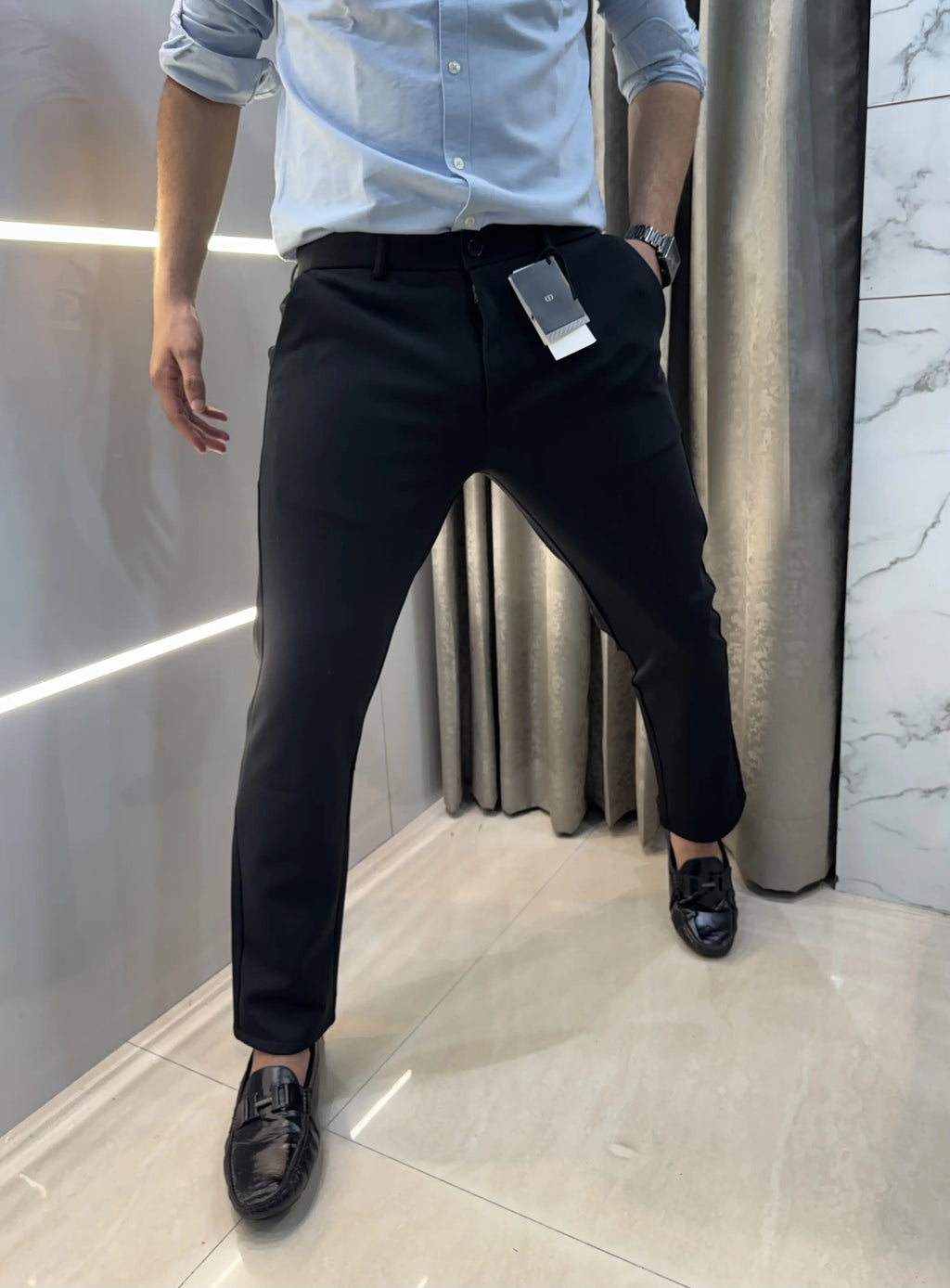 Christian Dio r Black Premium imported trouser
