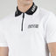 Versace Couture White Logo Work Imported Polo T-Shirt