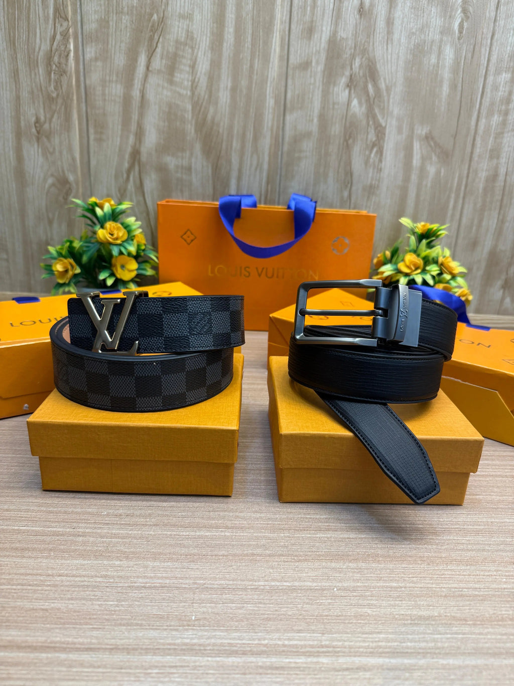 LOUIS_VUITTON_2PCS_BELT_13 & 14