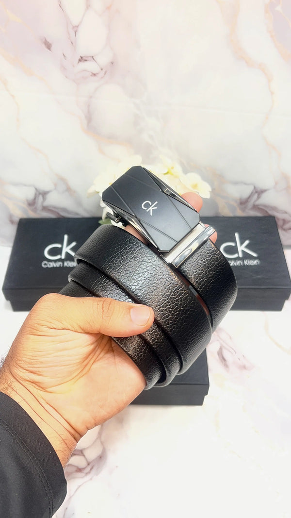 CK CALVI_N KLEIN PREMIUM QUALITY IMPORTED AUTOLOCK BELT WITH OG BOX CK-116