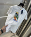 Ralph  Lauren White Teddy Logo Premium T-Shirt