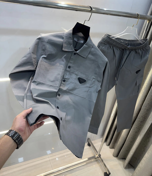 Prad a Milano Light Grey Premium Tracksuit