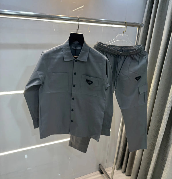 Prad a Milano Light Grey Premium Tracksuit