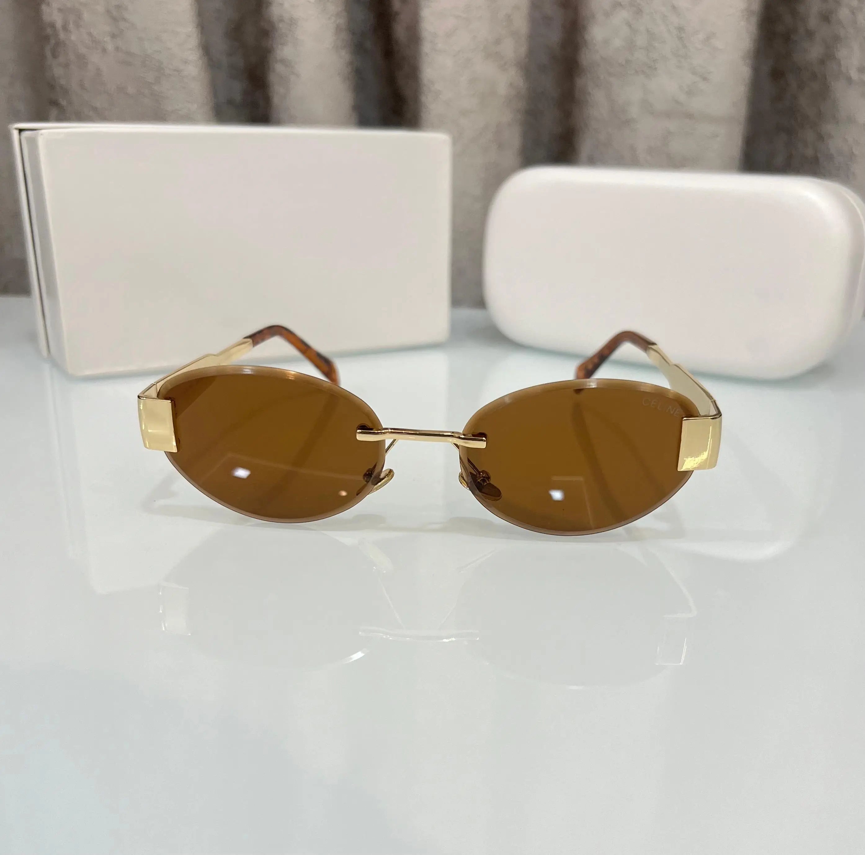 Celin e Gold Brown Pushpa Premium Shade