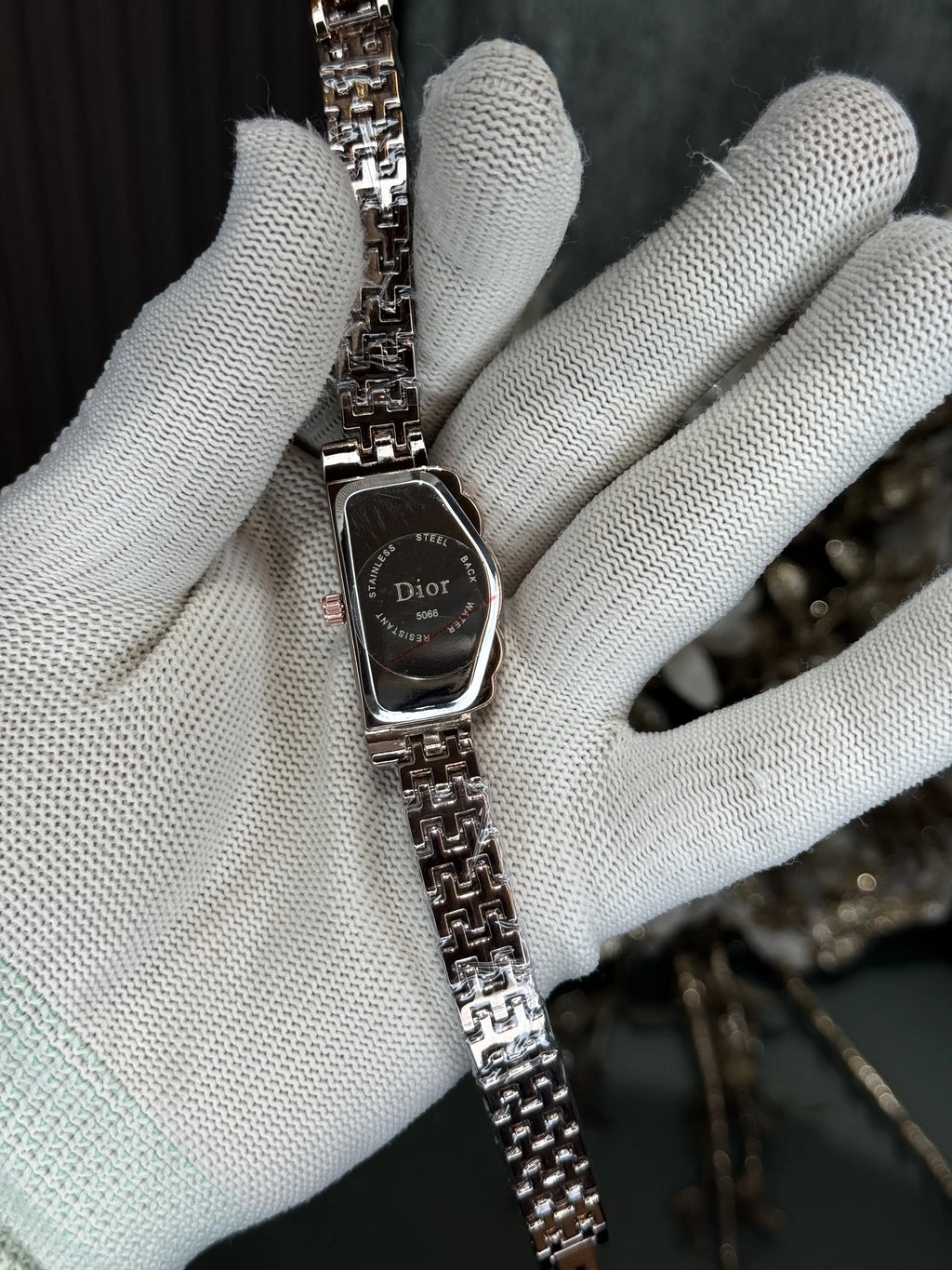 Dio r Rose Gold Green Premium Ladies Watch