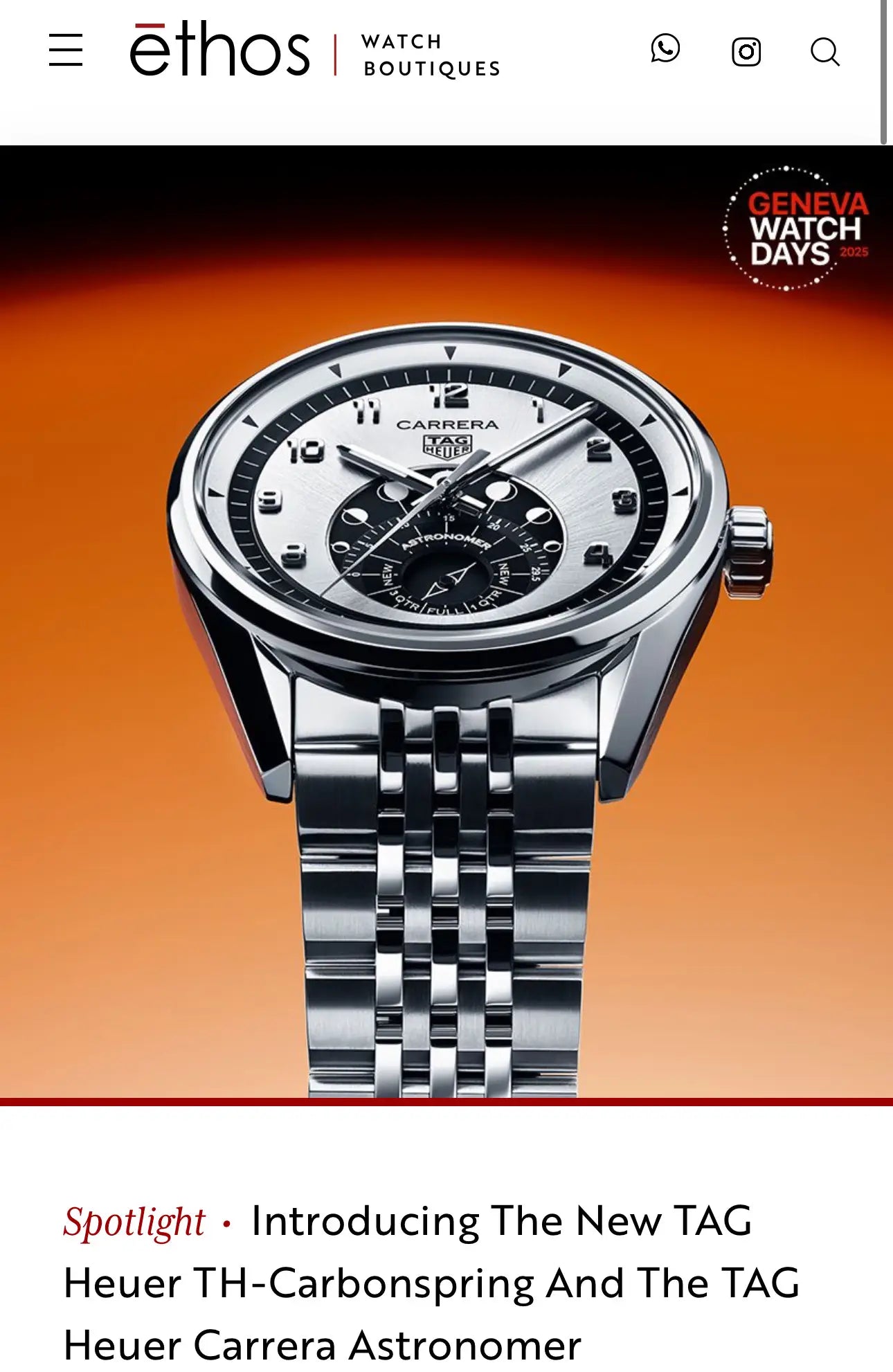 Tag Heuer Carrera Astronomer Automatic Secondary image