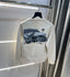 Bluorang Cream Logo Back Print Premium Sweatshirt