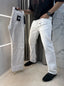 Amiri White Imported  Premium Straight Fit Denin