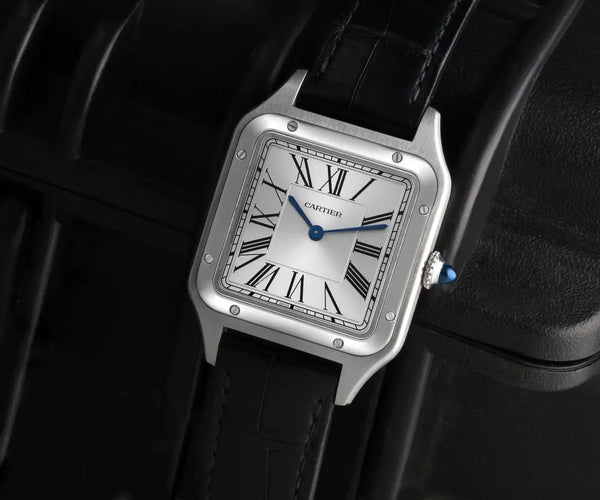 Cartier Dumont Silver Black