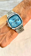 Omeg a SeaMaster CoAxial Silver Tiffany Premium Chronograph Watch