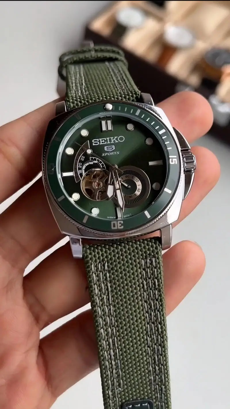 Seiko 5 sports Green