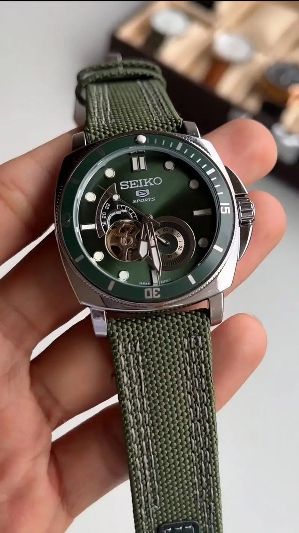 Seiko 5 sports Green