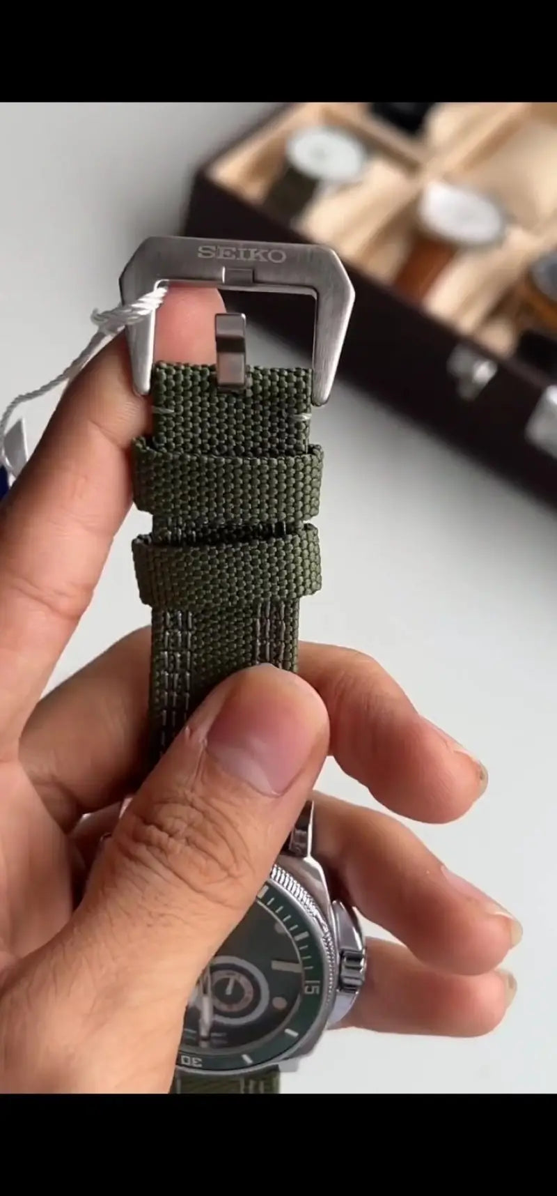 Seiko 5 sports Green