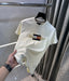 Tommy Hilfiger Cream Logo Work Premium T-Shirt