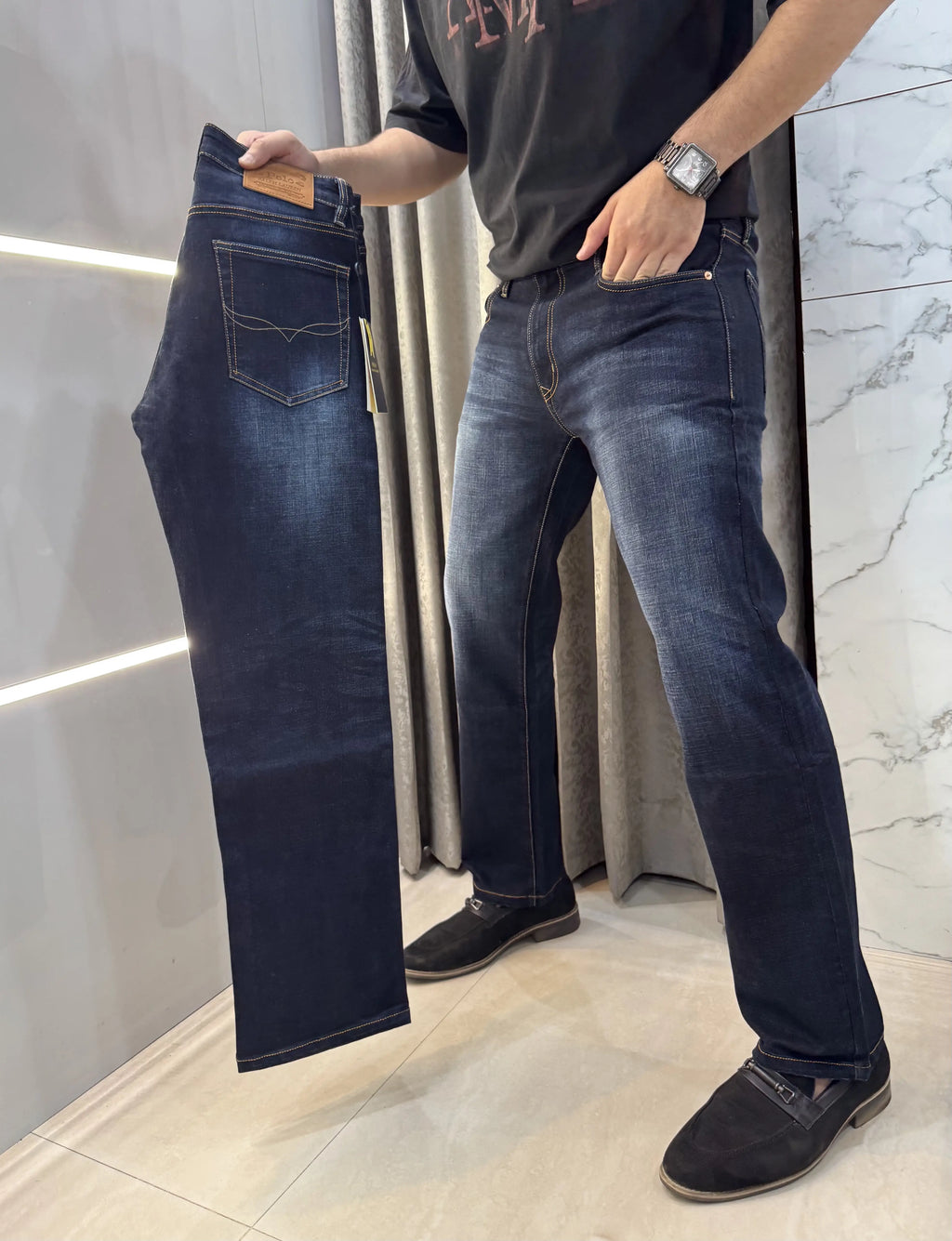 Ralph  Lauren Dark Blue Imported Denim