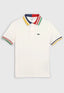 Lacost e White Embroidery Logo Premium Polo T-Shirt