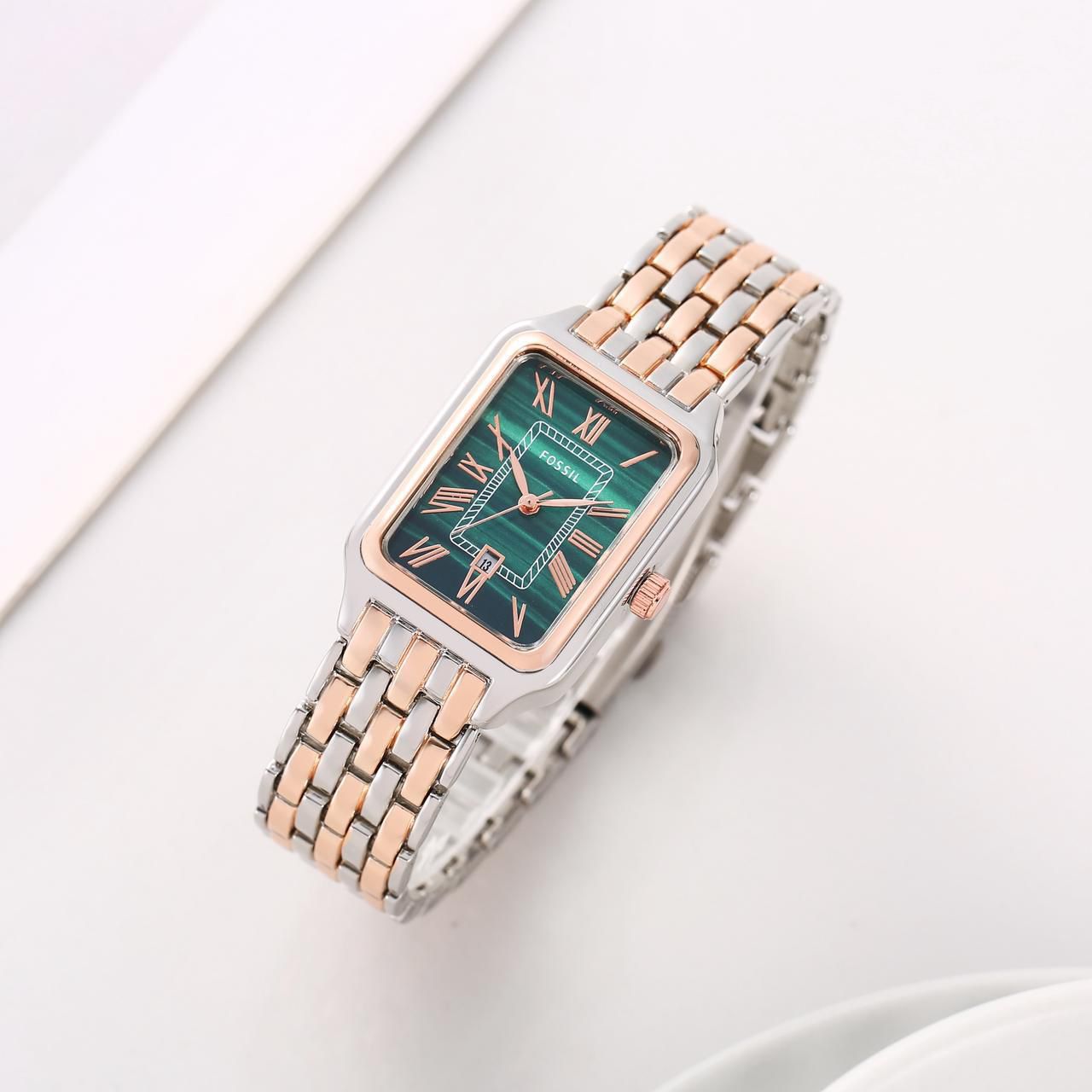 FOSSIL_LADIES_ROSE_TT_GREEN