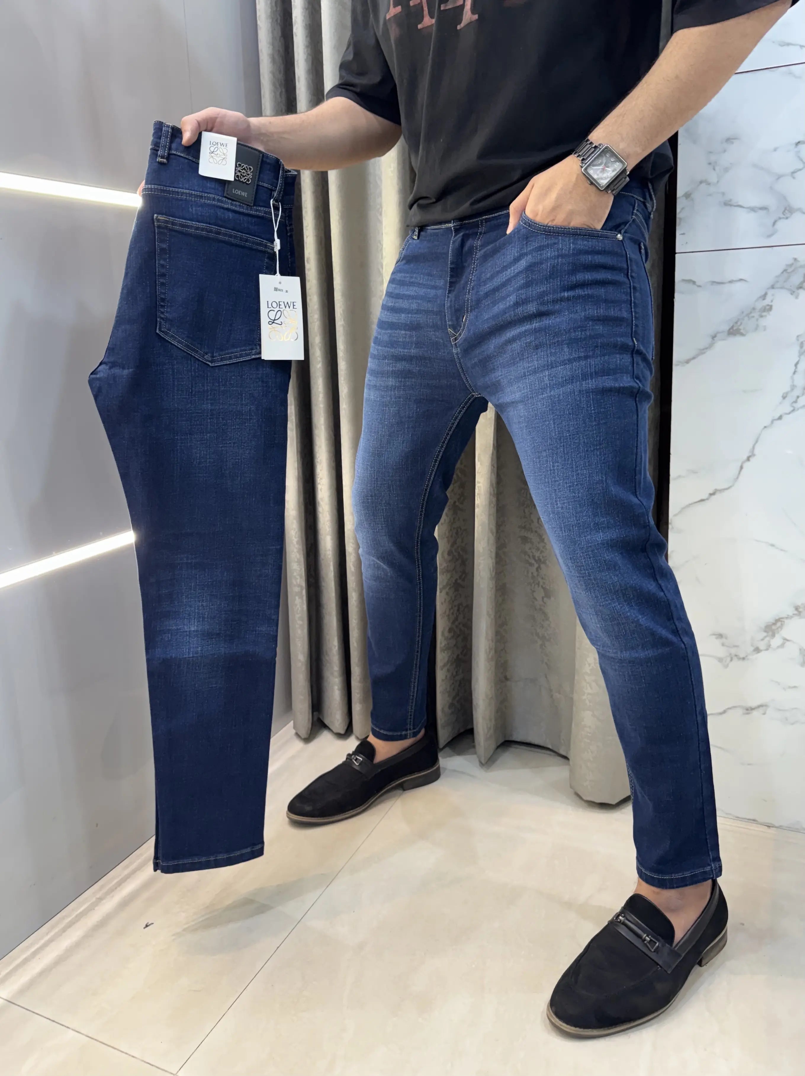 Loewe Dark Blue Limited Edtion Imported Denim Secondary image