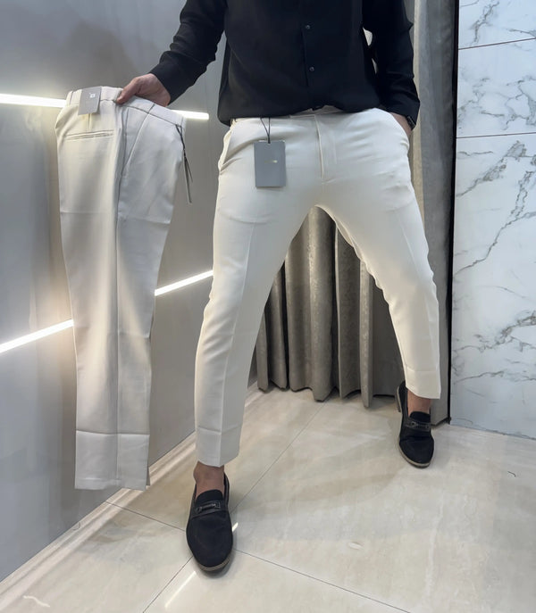 Tomford Cream Premium Imported Trouser