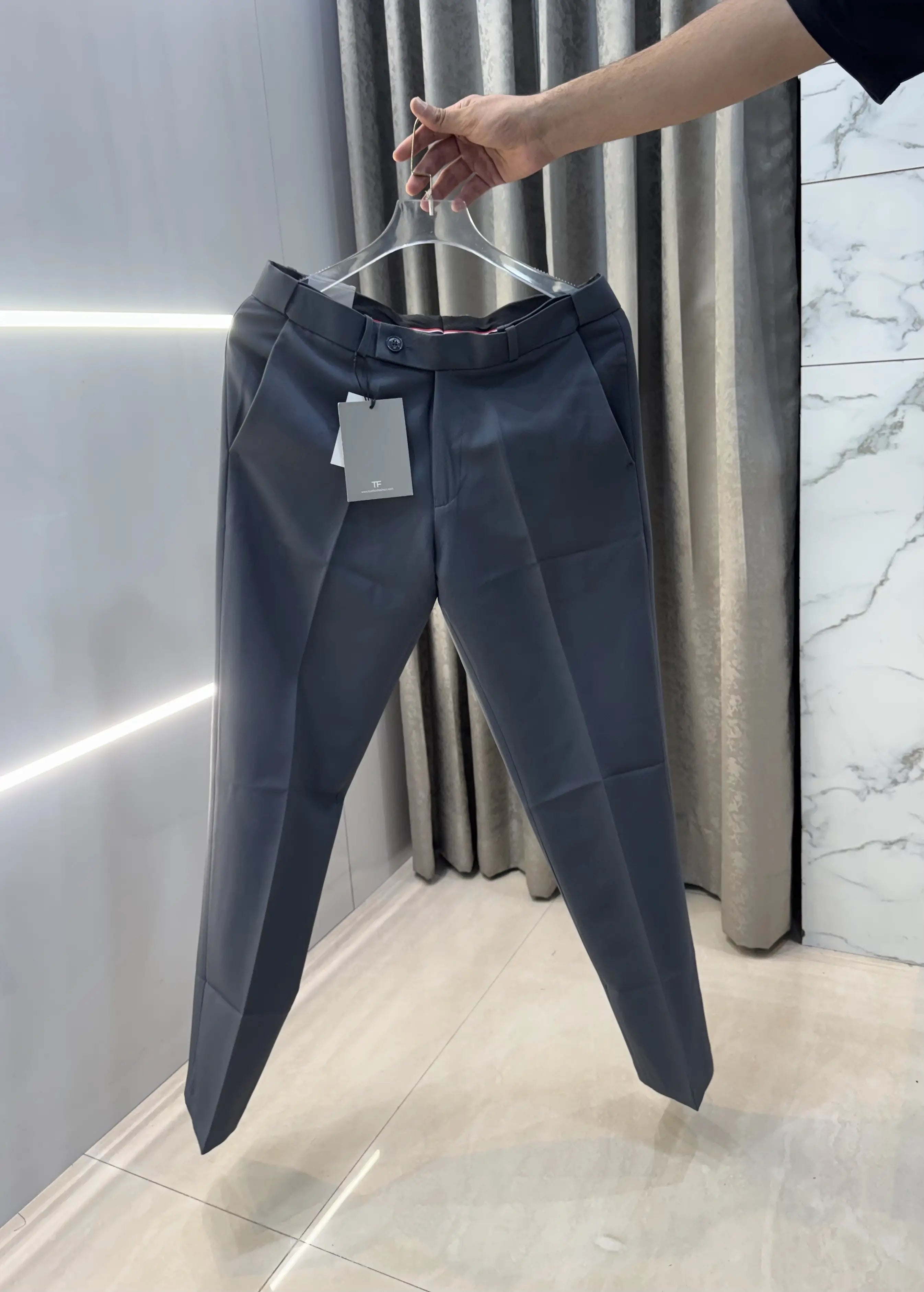 Tomford Dark Grey Premium Imported Trouser Main image