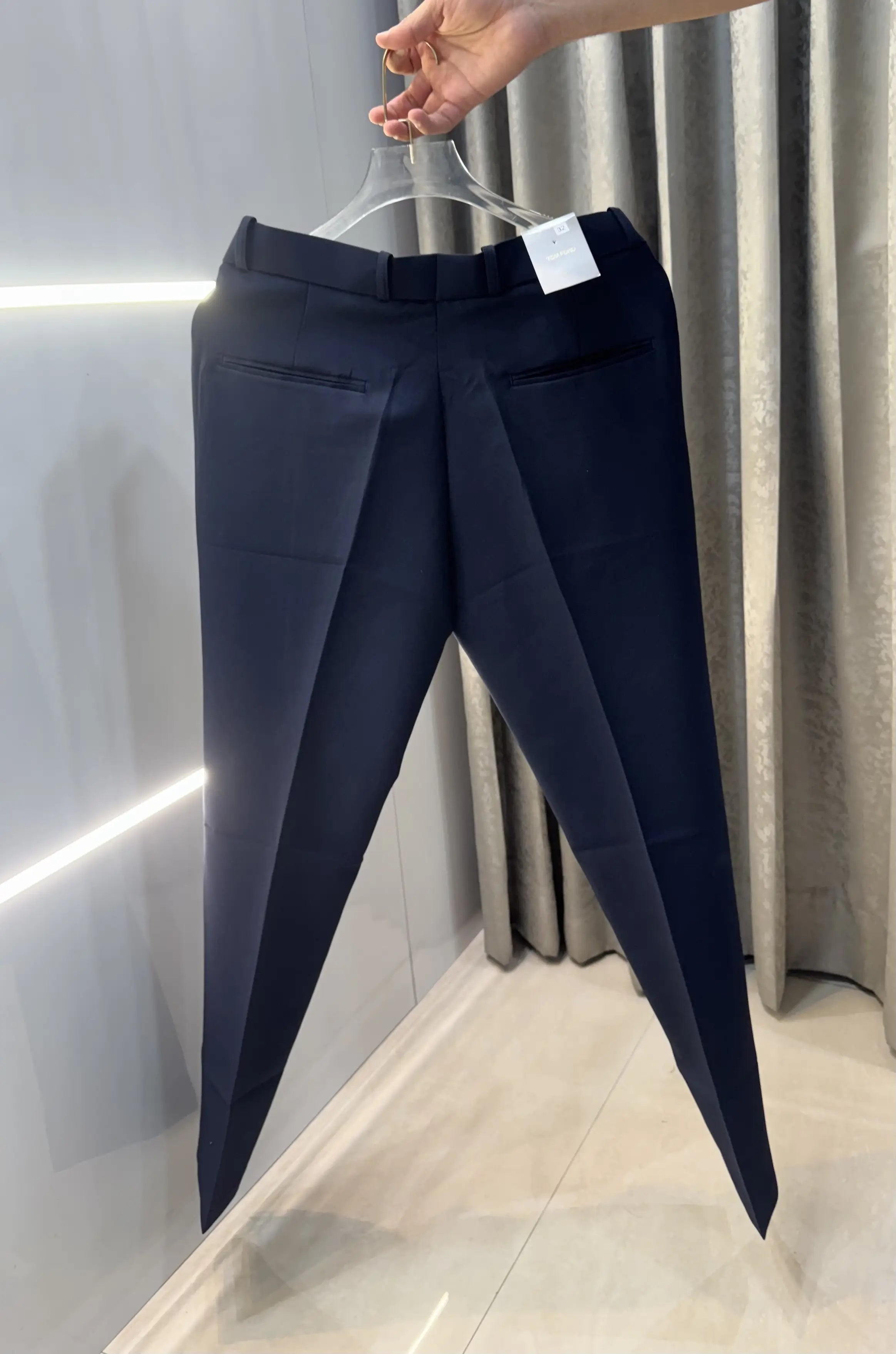 Tomford Navy Blue Premium Imported Trouser Secondary image