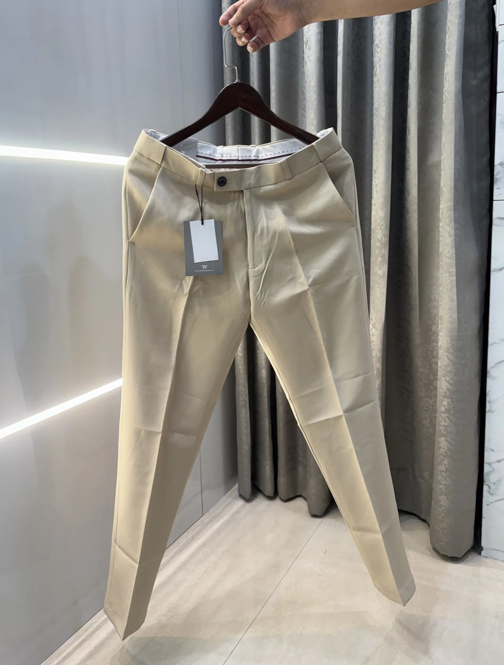 Tomford Beige Premium Imported Trouser