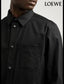 loewe Black Embroidry Logo Premium Shirt